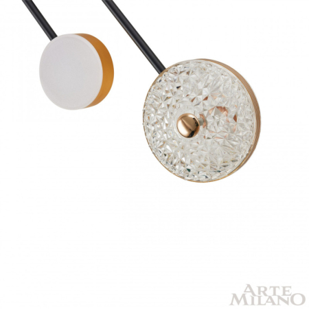 Бра Arte Milano 279169/2B BK/GD