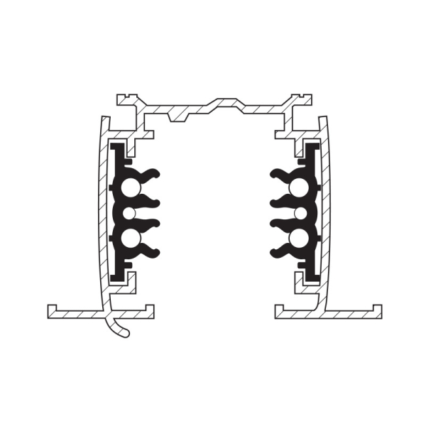 Шинопровод Lightstar 503025-R-DALI