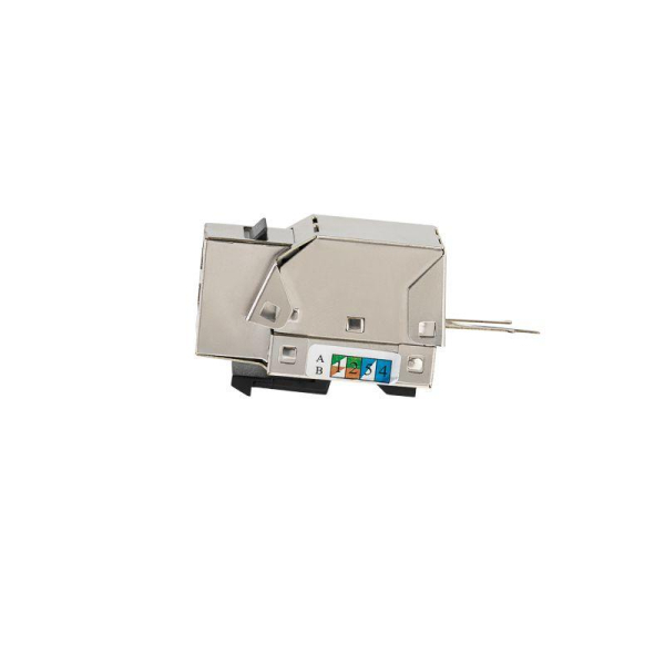 Модуль Keystone Jack RJ-45(8P8C), FTP экранированный, CAT 6, тип 90 градусов REXANT PRO