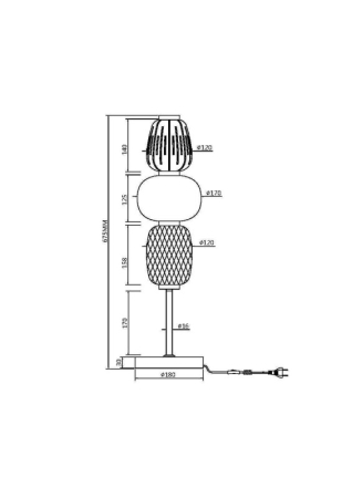 Настольная лампа Maytoni MOD267TL-L28G3K