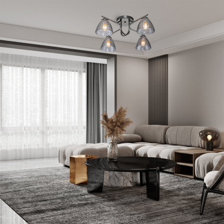 Накладная люстра Escada 659/4PL Black