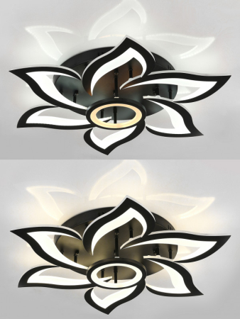 Накладная люстра Natali Kovaltseva HIGH-TECH LED LAMPS 82020 BLACK