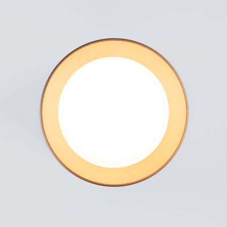 Накладной светильник Elektrostandard DLR021 9W 4200K золото матовый