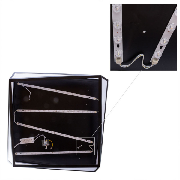 Накладной светильник ARTE Lamp A1929PL-1BK