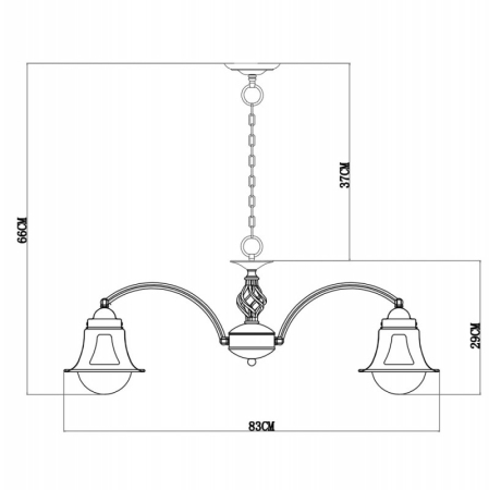 Подвесная люстра ARTE Lamp A7022LM-7WG