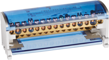 Шина нулевая в корпусе 2х15 Navigator 71237