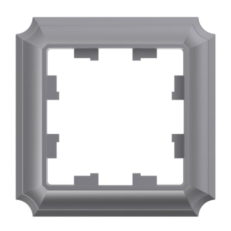 Рамка 1-м AtlasDesign Antique сталь SE ATN100901