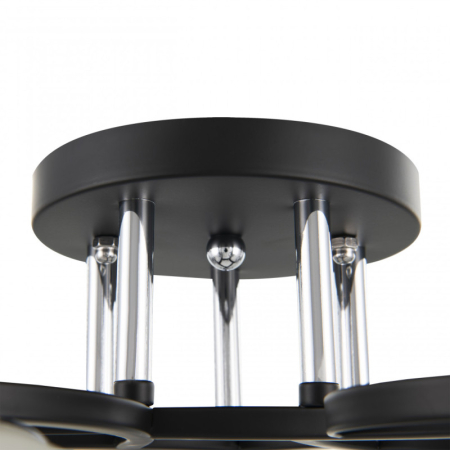 Накладная люстра Arte Milano 325885/5A BK+CR