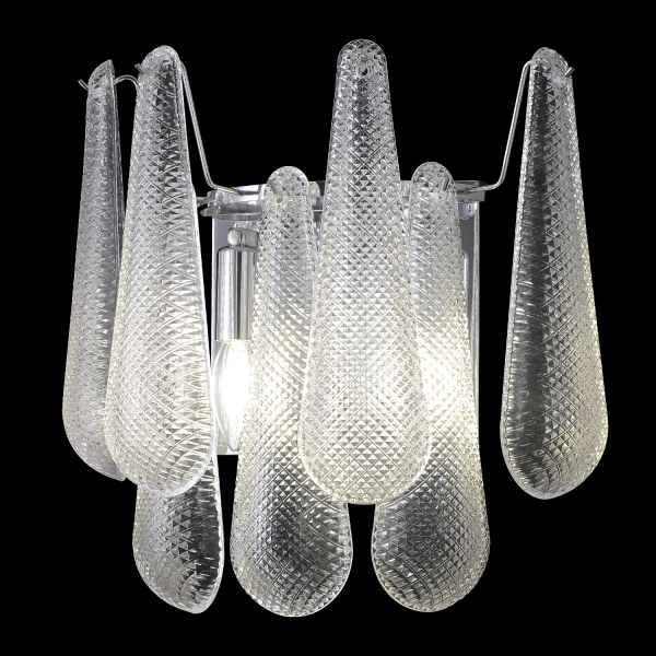 Crystal Lux Люстры Crystal Lux FONTAIN AP2 CHROME
