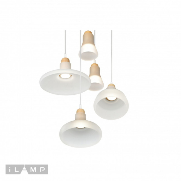 Подвесной светильник iLamp AP9006-5 WH