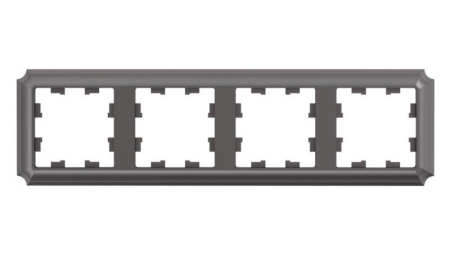 Рамка 4-м AtlasDesign Antique универс. мокко SE ATN100604