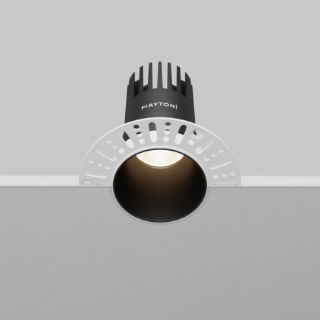 Встраиваемый светильник Maytoni Technical DL120-10W-4K-TRS-B