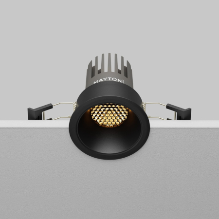 Встраиваемый светильник Maytoni Technical DL123-10W-2.7K-B