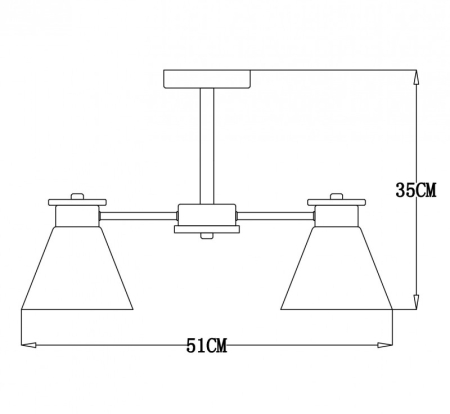 Люстра на штанге ARTE Lamp A1031PL-3WH