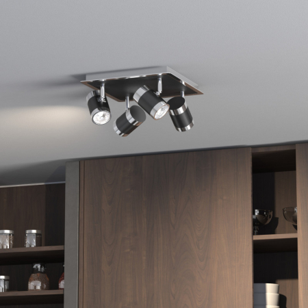 Спот Eurosvet 20058/4 черный