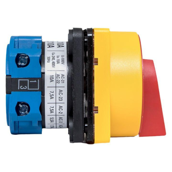 Переключатель кулачковый ПК-1-12 10А 2п "0-1" с блокировкой IP65 PROxima EKF pk-1-12-10-a65