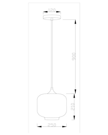 Подвесной светильник Moderli V2131-P Teen 1*E27*60W подвесной