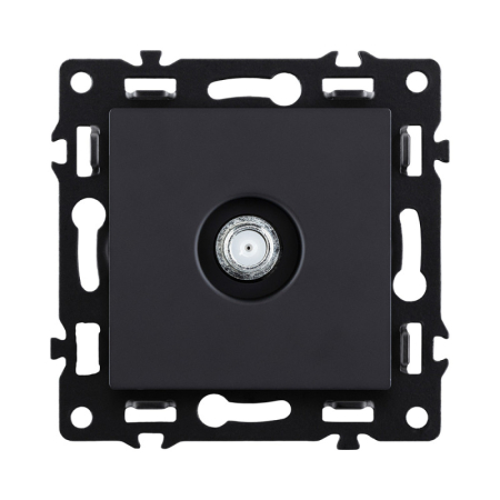 Розетка KOLLINGER AS-020BK