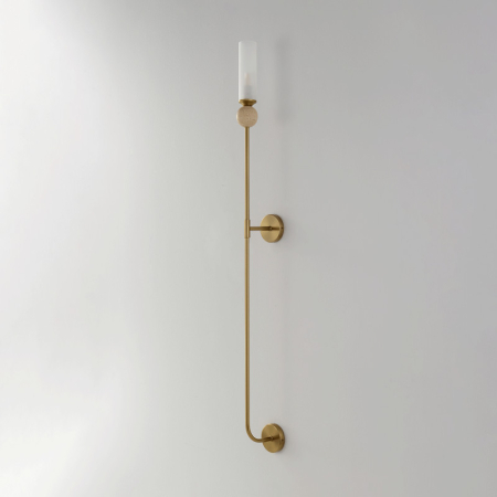 Бра Crystal Lux SIMPLY AP1.2 BRASS