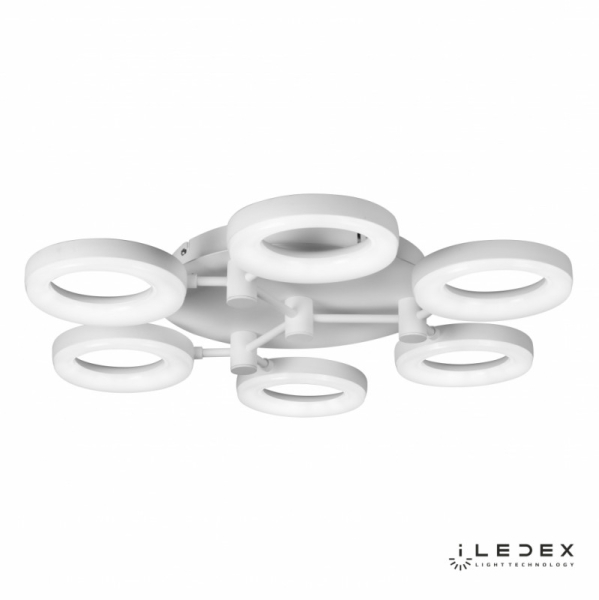 Накладная люстра iLedex FS-014-X6-(B) 72W WH