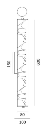 Бра Fluorite FL1047-4W