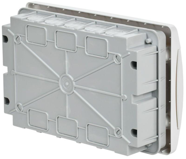 Корпус ЩРВ-П-12 UNION Compact IP41 бел. дверь пластик. IEK UIC-KP13-V-12-41-K01