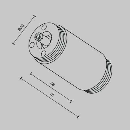 Коннектор Maytoni Technical CA013IC-B