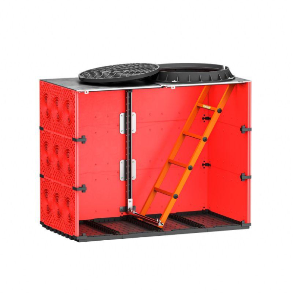 Лестница диэлектрическая H=1.3м стеклопластик. DKC SDF1342