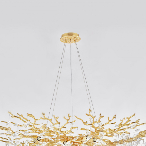 Подвесная люстра Arte Milano 231901/D1000/14/B Gd