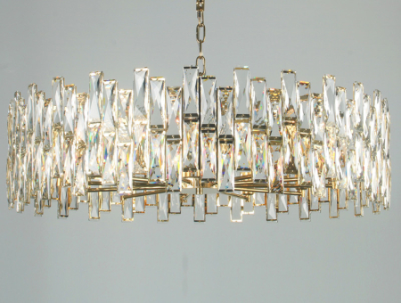 Подвесная люстра Newport 10123+9/C gold