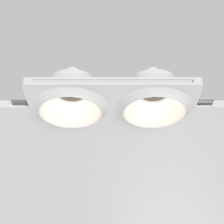 Встраиваемый светильник Maytoni Technical DL124-GU10-02-TRS-W