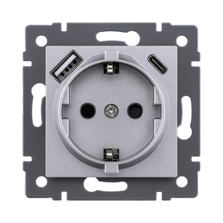 Розетка KOLLINGER REA-004GY