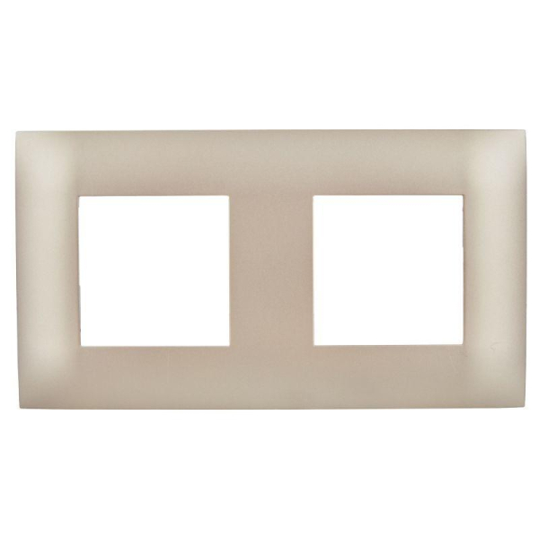 Рамка 2-м SKANDY SK-F02Sa песочн. IEK SK-M22-K98