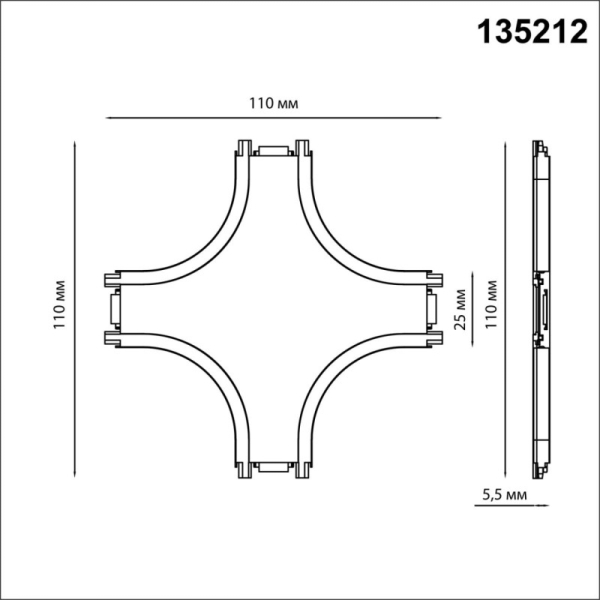 Коннектор Novotech 135212