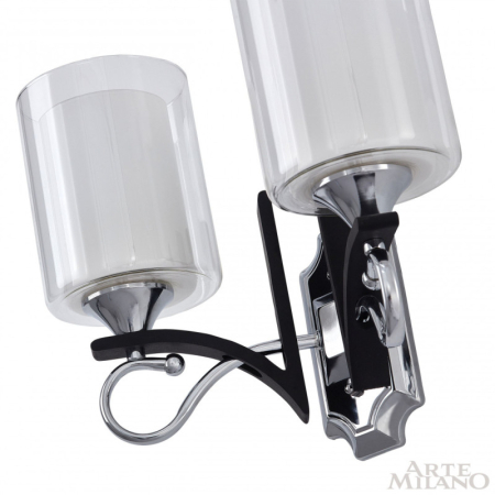 Бра Arte Milano 309167/2W Bk/Ni