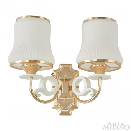 Бра Arte Milano 301097/2W Wh/Gd