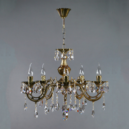 Подвесная люстра AMBIENTE by BRIZZI 8818/5 PB Tear Drop