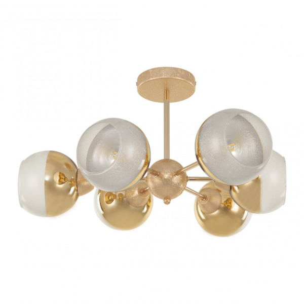 Люстра на штанге Arte Milano 327007/3+3 GD