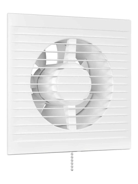 Вентилятор вытяжной осевой 125мм с тягов. выкл. AURAMAX A 5-02