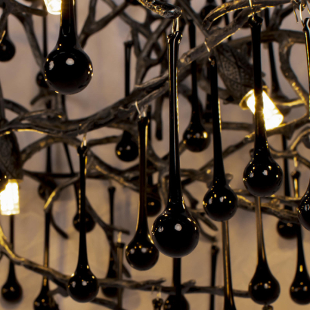 Подвесная люстра LOFT IT 10067/1500 BK