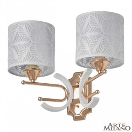 Бра Arte Milano 302097/2W Wh/Gd