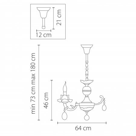 Подвесная люстра Lightstar 714064