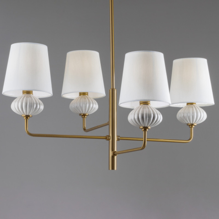 Люстра на штанге Freya FR2029PL-04BS