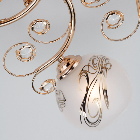 Накладная люстра Eurosvet 30031/5 золото