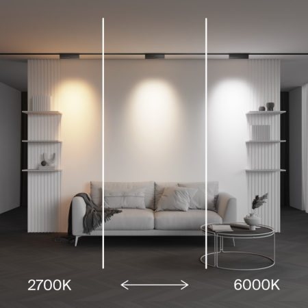 Светильник на шине Maytoni Technical TR242-4-12WTW-DD2-B