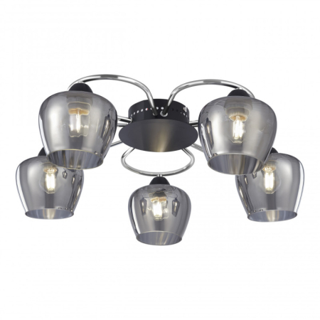 Накладная люстра Arte Milano 321508/5 CR+BK