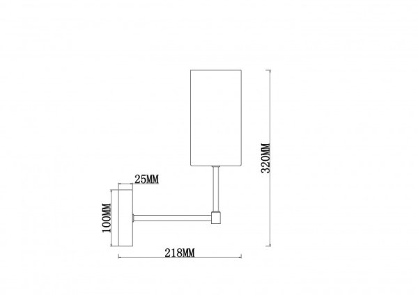 Бра Freya FR5184WL-01BS