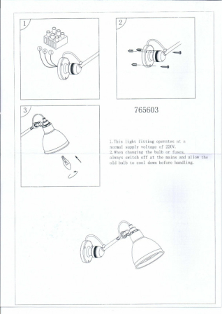 Бра Lightstar 765603