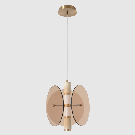 Crystal Lux Светильник подвесной Crystal Lux AMARILLO SP12W LED BRASS