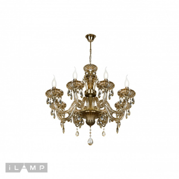 Подвесная люстра iLamp 61079-8 BR